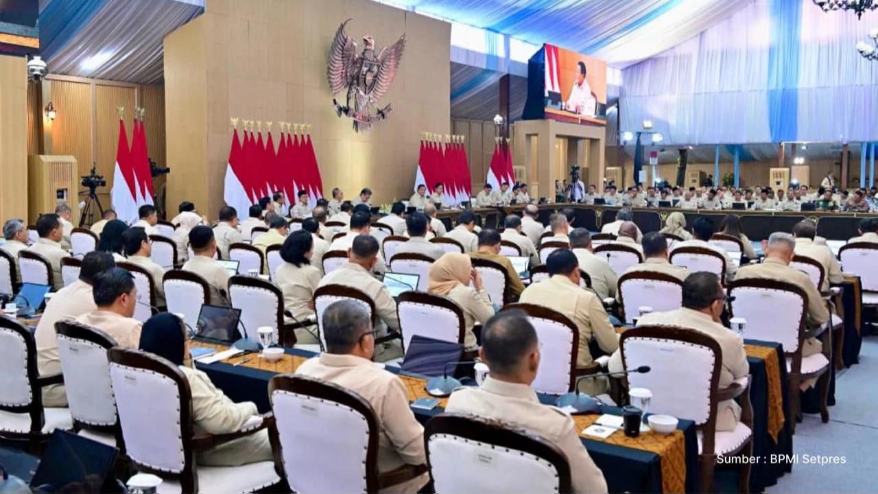 Presiden Prabowo Subianto mengawali tahun 2026 dengan retret bersama Kabinet Merah Putih