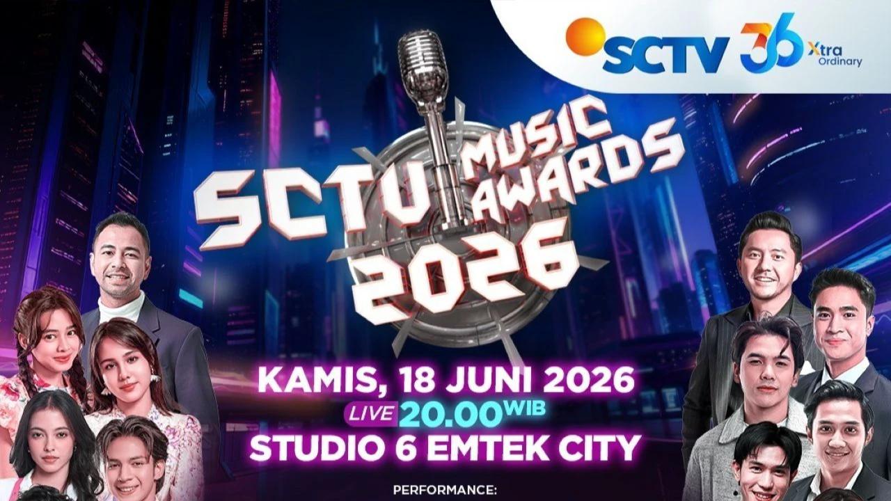 SCTV Music Awards 2026 Hadirkan Dua Kategori Khusus, Musik Daerah Naik Panggung