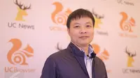 Xiaopeng He, President & CEO Alibaba Mobile Business Group. Liputan6.com/ Wali Yadien