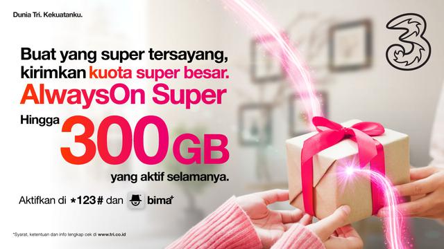 Kuota Super Besar AlwaysOn Super.