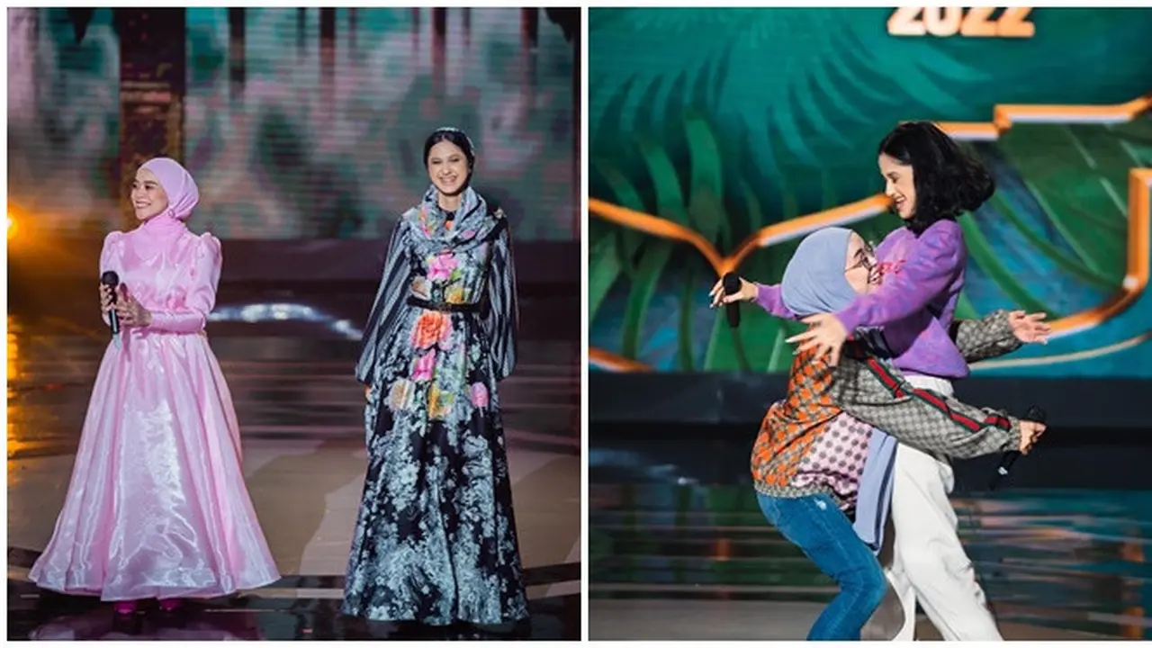 Perdana Duet Bareng, Ini 6 Potret Asila Maisa dan Lesty Kejora di Atas Panggung