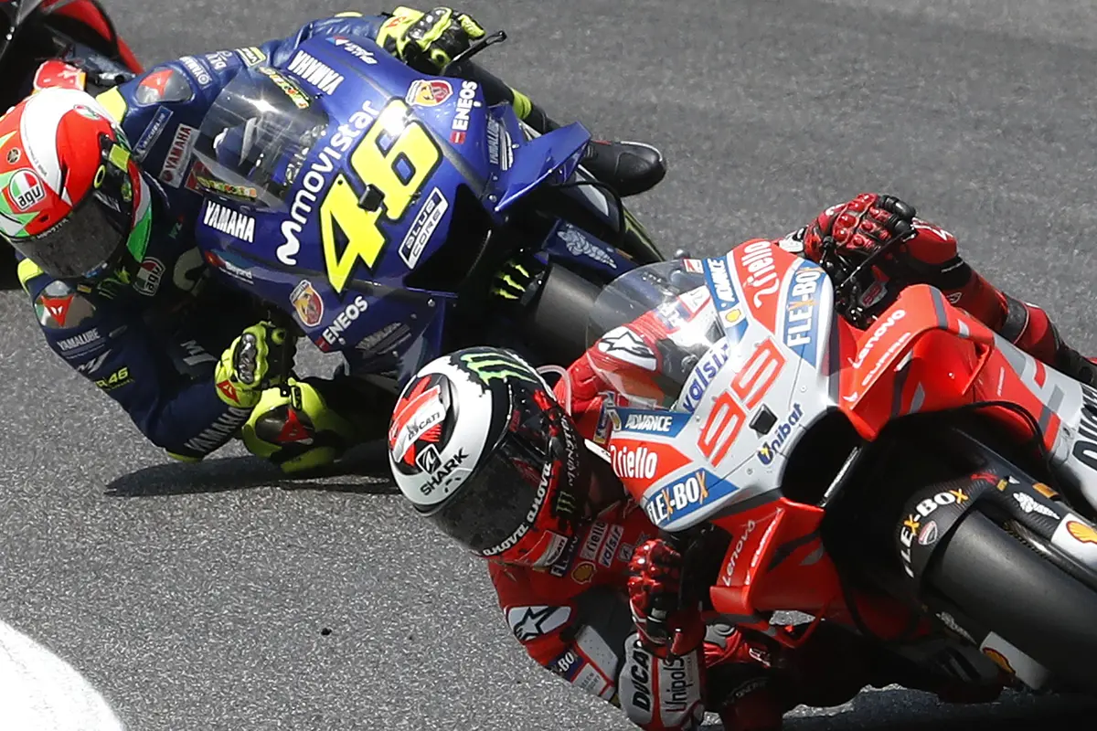 Jorge Lorenzo, Valentino Rossi, MotoGP