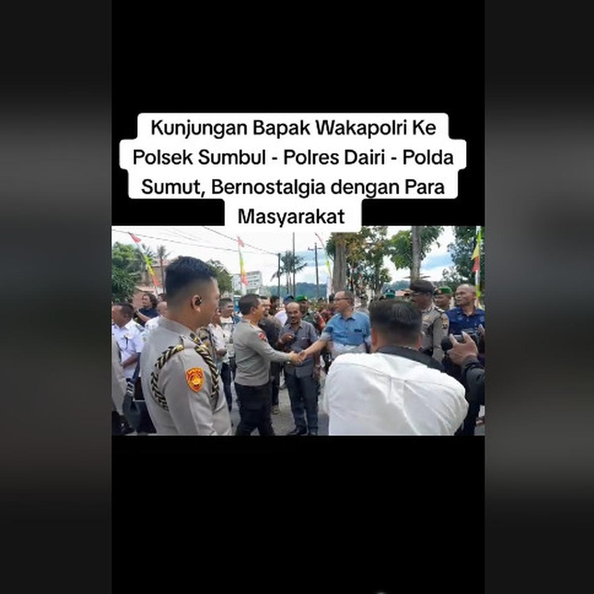 Wakapolri Komjen Agus 'Sidak' Polsek