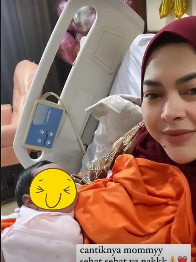 6 Potret Aisyahrani Melahirkan Anak Ketiganya, Tepat di Hari Kemerdekaan