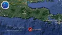 Gempa berkekuatan 6,2 SR mengguncang Malang, Jawa Timur dan sekitarnya | foto : twitter