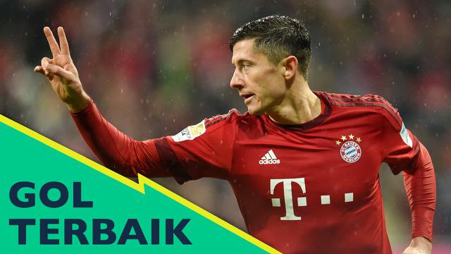 5 Gol Terbaik Bundesliga, Gol ke-19 Lewandowski yang Terbaik