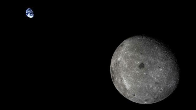 Bulan dan Bumi (CNSA via Science News)