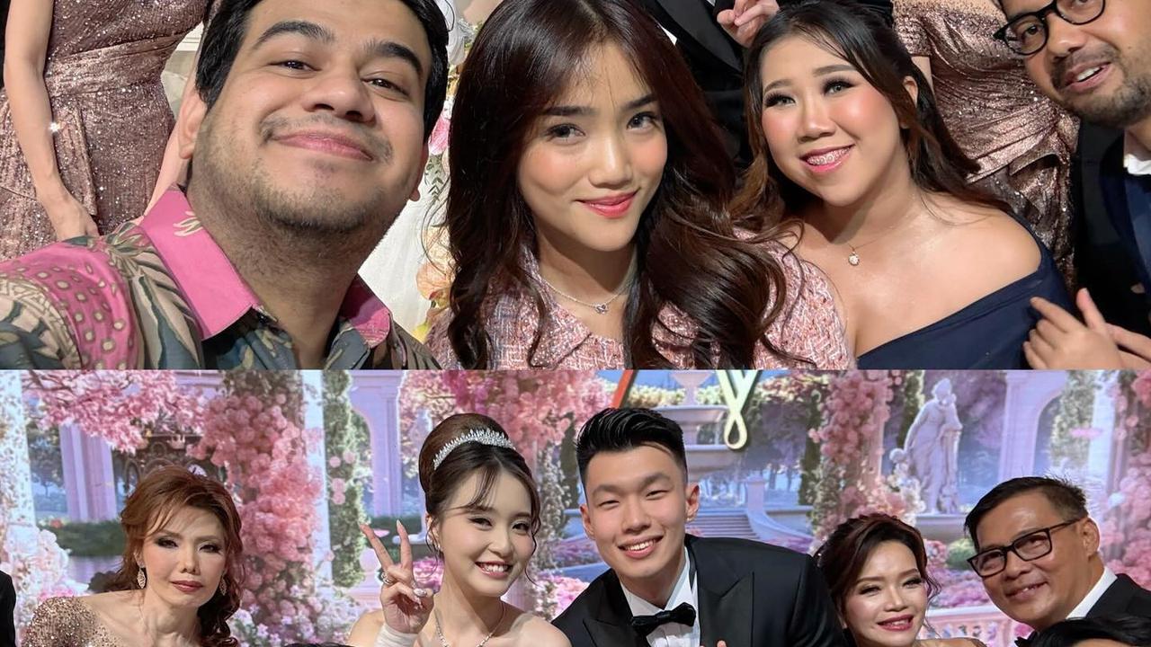 Kondangan ke Pernikahan Vior, Kiky Saputri Foto di Samping Mempelai Pria - Tinggi Badan Keduanya Disorot