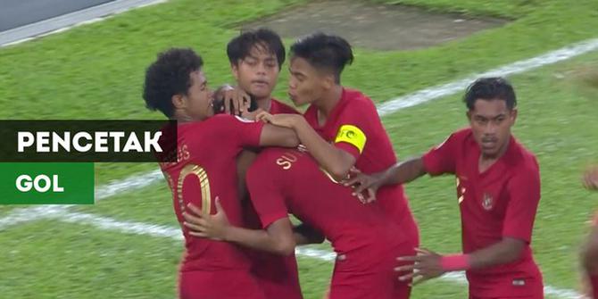 VIDEO: Para Pencetak Gol dari Timnas Indonesia U-16 di Piala AFC U-16