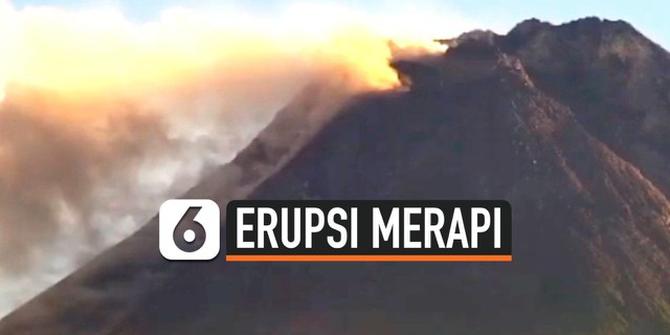 VIDEO: Merapi Kembali Luncurkan Awan Panas, Kali Ini Sejauh 1000 Meter