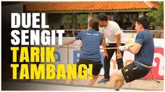 Berita video dua kelompok selebritis saling adu kuat dalam cabor Tarik Tambang yang menjadi salah satu cabor di Turnamen Olahraga Selebriti Indonesia (TOSI) Season 3.
