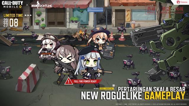 Call of Duty: Mobile menggelar kolaborasi dengan Girls' Frontline (Garena)