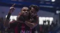 Tim Futsal Papua merebut medali emas PON XX (Antara)