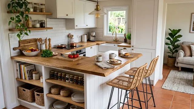 Model Kitchen Island Mini untuk Dapur Rumah Mungil