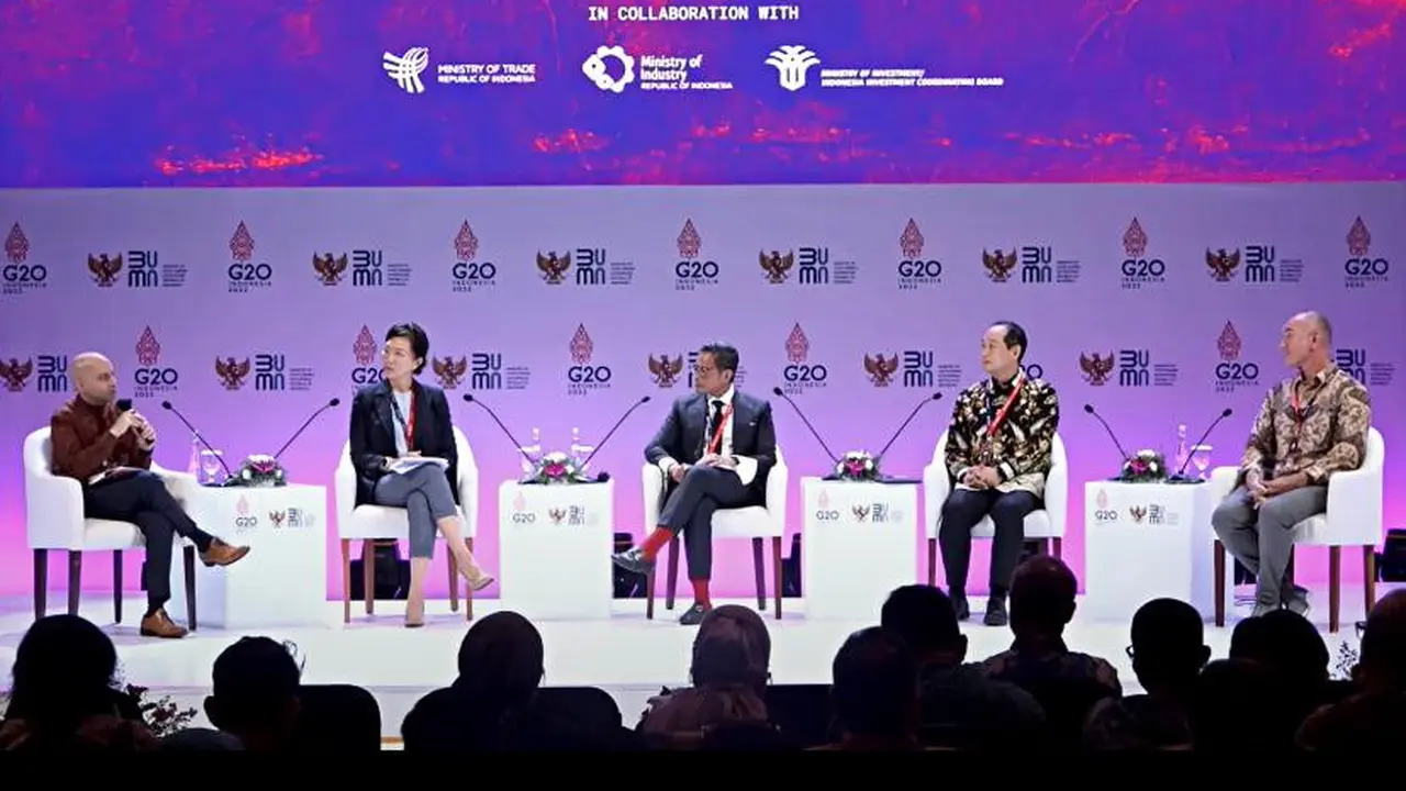Kementerian BUMN melaksanakan kegiatan SOE International Conference di Nusa Dua, Bali