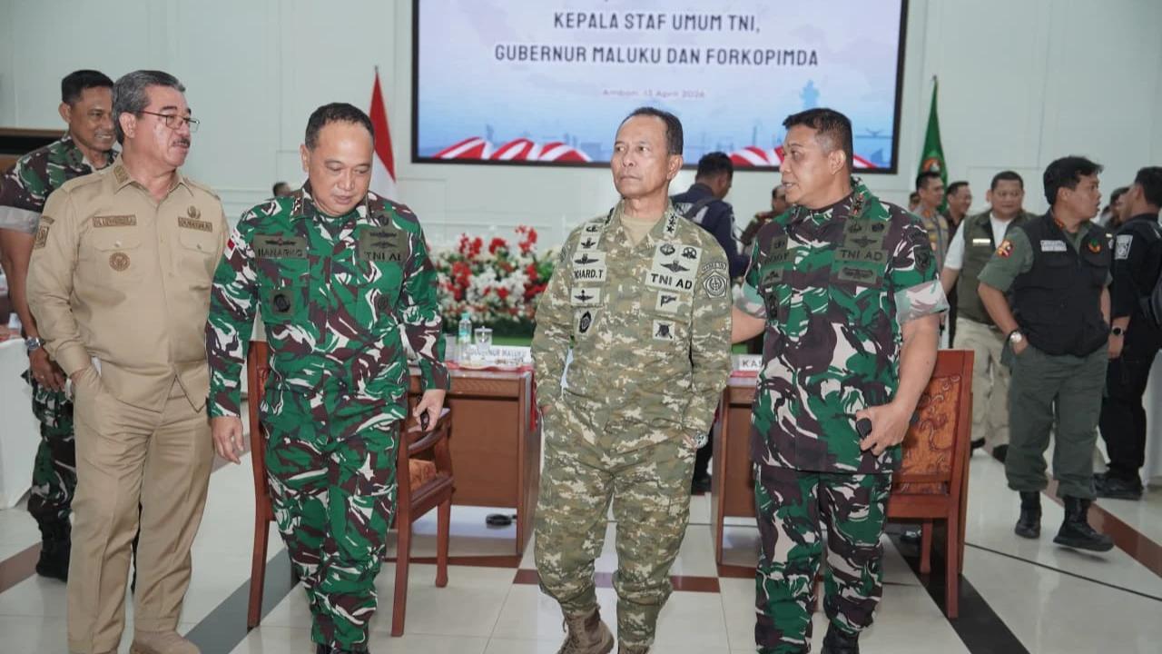 Operasi Gabungan Satgas PKH dan TNI Sikat Tambang Emas Ilegal di Gunung Botak Pulau Buru