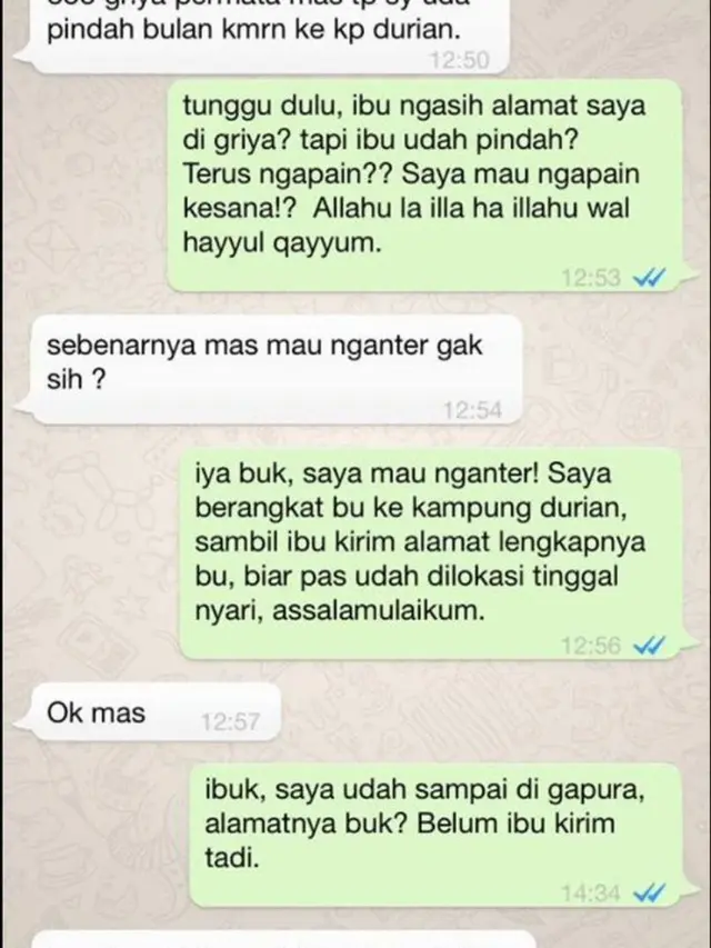 4 Isi Chat Kurir dengan Pelanggan Ini Bikin Kesal Sendiri