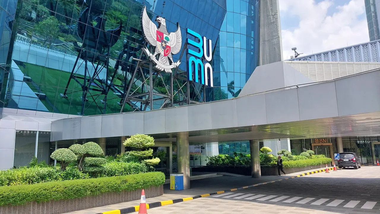 Gedung Kementerian Badan Usaha Milik Negara (BUMN). (Foto: Liputan6.com/Arief RH)