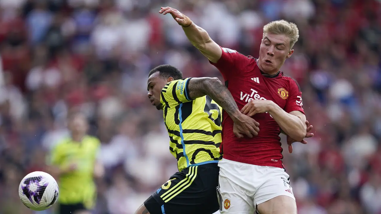 Rasmus Hojlund - Manchester United Vs Arsenal di Premier League 2023/2024
