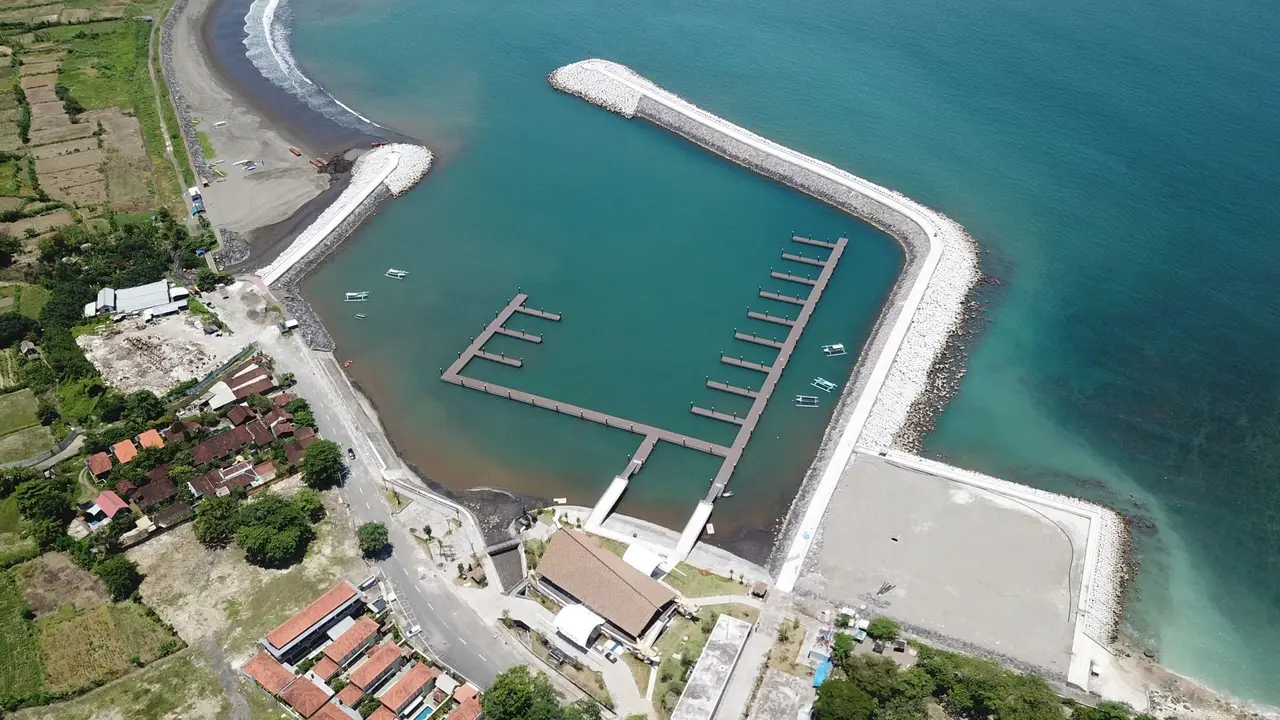 Pelabuhan Sanur. (Dokumen Komite Percepatan Penyediaan Infrastruktur Prioritas/KPPIP)