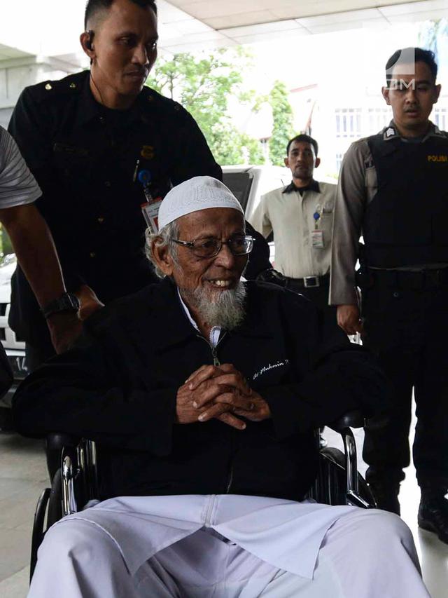 Abu Bakar Ba'asyir Jalani Pemeriksaan Kesehatan di RSCM
