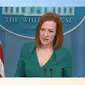 Jubir Gedung Putih, Jen Psaki, tolak wacana pembunuhan Presiden Rusia Vladimir Putin. Dok: YouTube The White House
