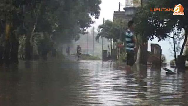 Warga Panik Banjir Bandang Terjang 5 Kecamatan Di Nganjuk News Liputan6 Com