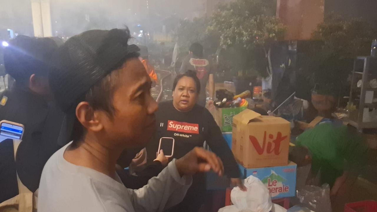 Pedagang Ungkap Detik-Detik Kebakaran di Pasar Taman Puring Jakarta