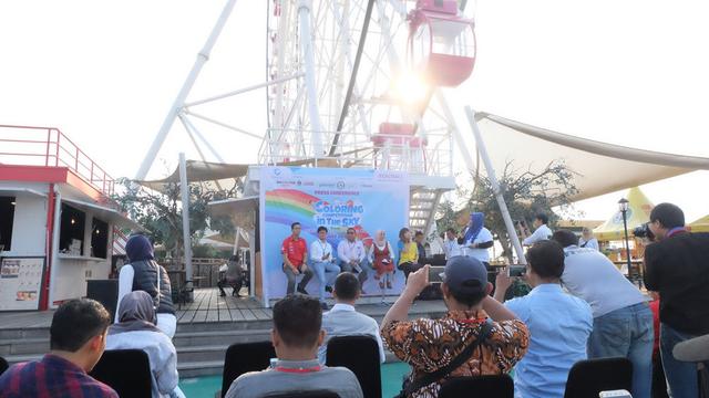 Lomba Mewarnai di Angkasa