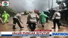 Pascalongsor yang terjadi pada Senin (5/2), jalur Puncak, Bogor, akan ditutup selama 10 hari untuk diperbaiki.