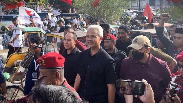 Calon Presiden (Capres) nomor urut 3 Ganjar Pranowo