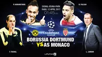 Prediksi Borussia Dortmund vs AS Monaco (Liputan6.com/Trie yas)