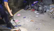 Detik-Detik Menegangkan Evakuasi Kobra 3 Meter Masuk Rumah Warga Sukabumi