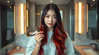 Arti Mimpi Mewarnai Rambut Warna Merah: Simbol Perubahan dan Gairah