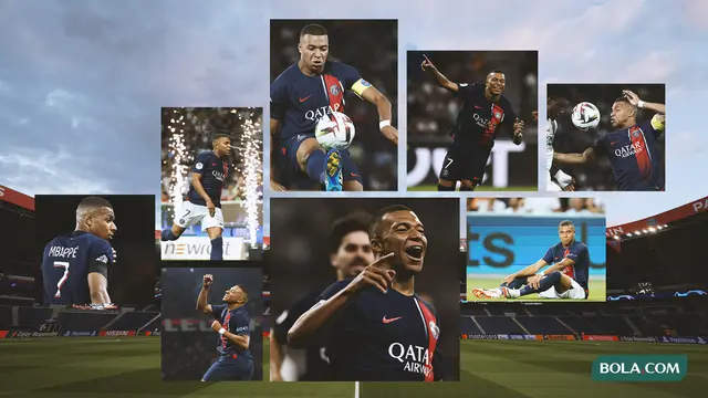 Kolase - Kylian Mbappe di PSG