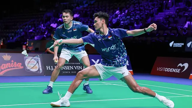 Fajar Alfian/Muhammad Shohibul Fikri - Denmark Open 2025 - Bulu Tangkis