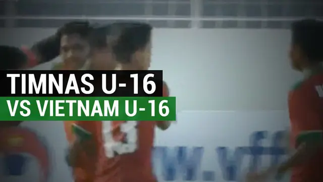 Berita video highlights pertandingan Timnas Indonesia U-16 yang bermain imbang kontra Vietnam U-16 di Turnamen Tien Phong Plastic Cup 2017.