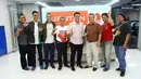 Richard Ahmad saat berfoto bareng dengan redaksi sport Liputan6.com, di Jakarta, Kamis (5/3/2015). (Liputan6.com/Gautama Adianto)