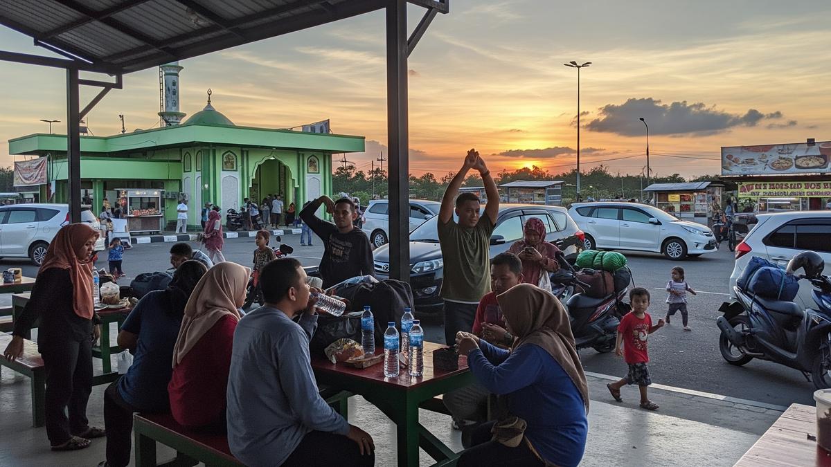 Tips Aman Beristirahat di Rest Area Saat Arus Balik Setelah Lebaran di Kampung Halaman