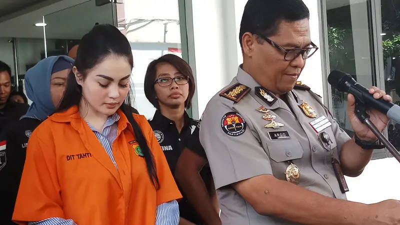 Tersangka kasus narkoba, Jennifer Dunn. (Liputan6.com/Ady Anugrahadi)