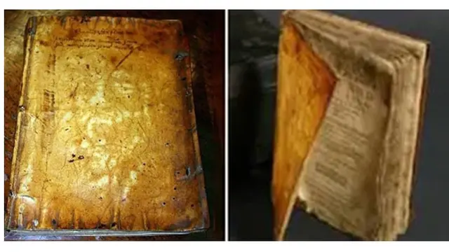 Sampul Buku dari Kulit Manusia