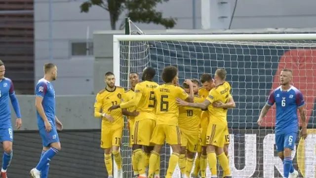 Islandia vs Belgia