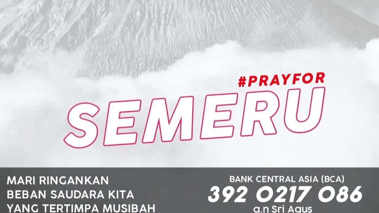 Pasoepati Mboergadoel Galang Dana Korban Gunung Semeru Erupsi
