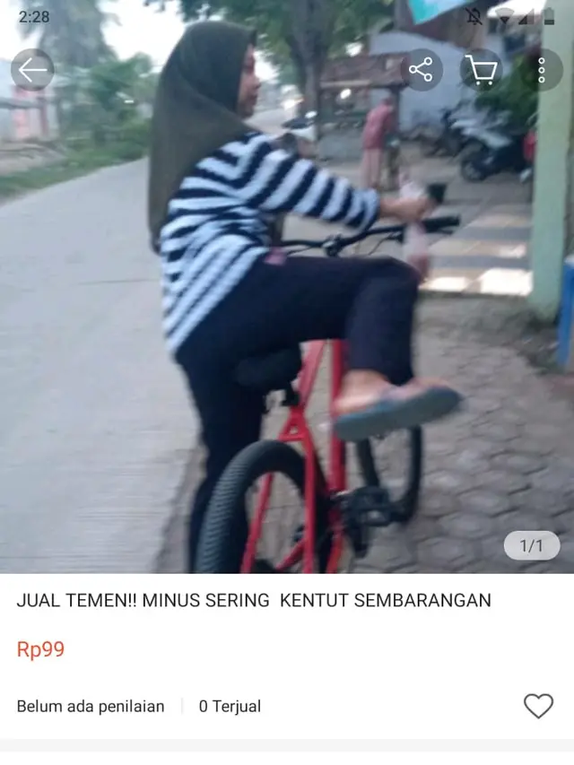 Aksi Kocak 7 Orang 'Jual' Teman di Online Shop Ini Bikin Geleng Kepala