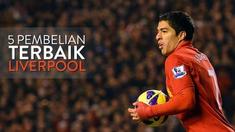 Berikut 5 pemain yang masuk dalam pembelian terbaik Liverpool, data diambil dari Dailymail.co.uk. Empat pemain yang masuk dalam daftar ini sudah meninggalkan The Reds.