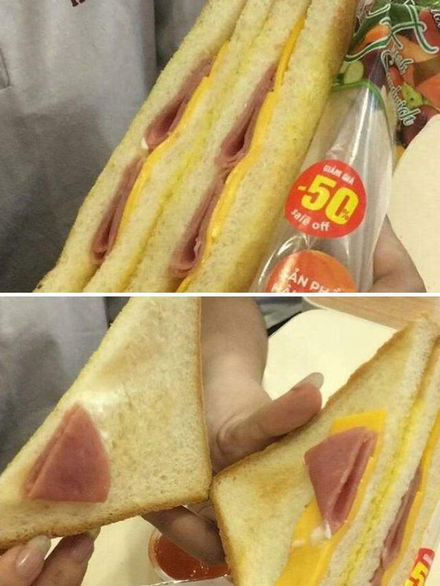 Tak Sesuai Ekspektasi, 7 Penampakan Makanan Ini Bikin Pembeli Kecewa. (Sumber: Boredpanda)