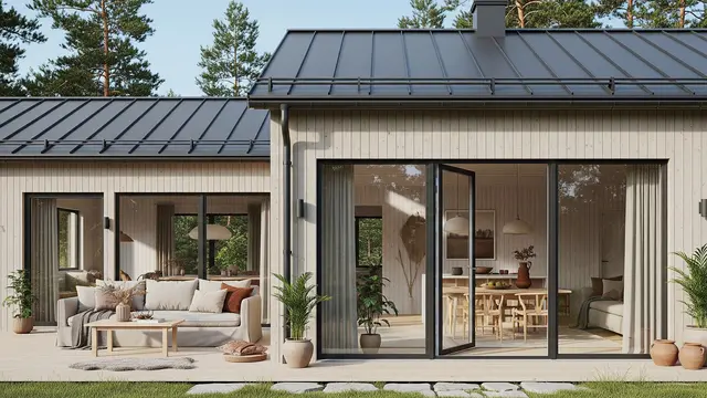 Minimalis Skandinavia dengan Sentuhan Earthy