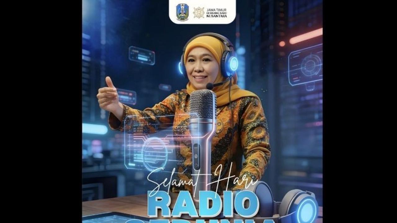 Khofifah: Etika dan Integritas AI Krusial untuk Siaran Radio di Hari Radio Sedunia 2026