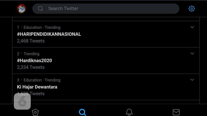 Hardiknas 2020 Trending Topic di Twitter