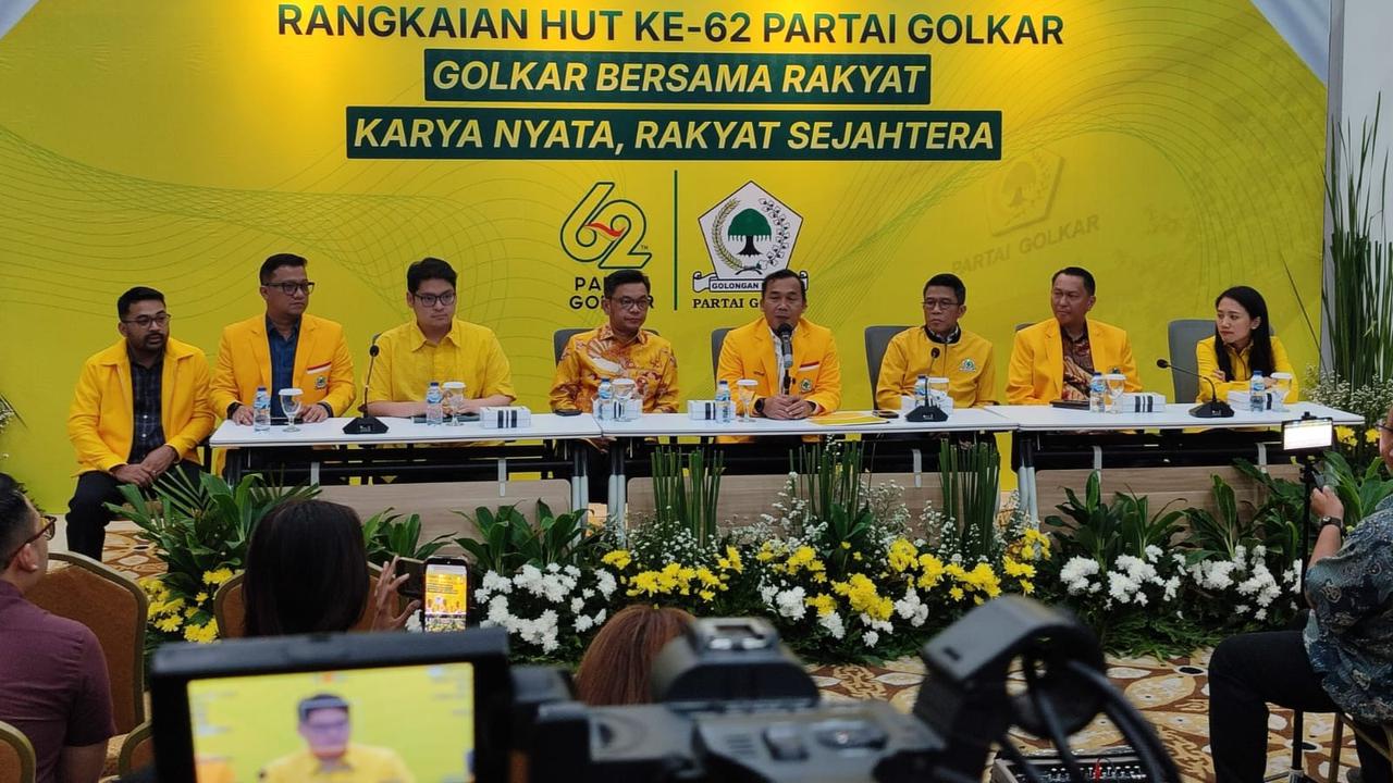 Golkar Gelar Rangkaian HUT ke-62 secara Sederhana, Tanpa Acara di Hotel